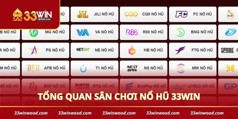 Tổng quan sân chơi nổ hũ 33win