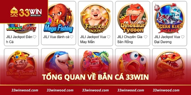 Tổng quan về bắn cá 33win